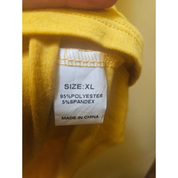 Mamacita Spanish mama yellow tee flowers floral t-shirt! - Picture 4 of 5